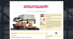 Desktop Screenshot of freelancebusinessclub.com